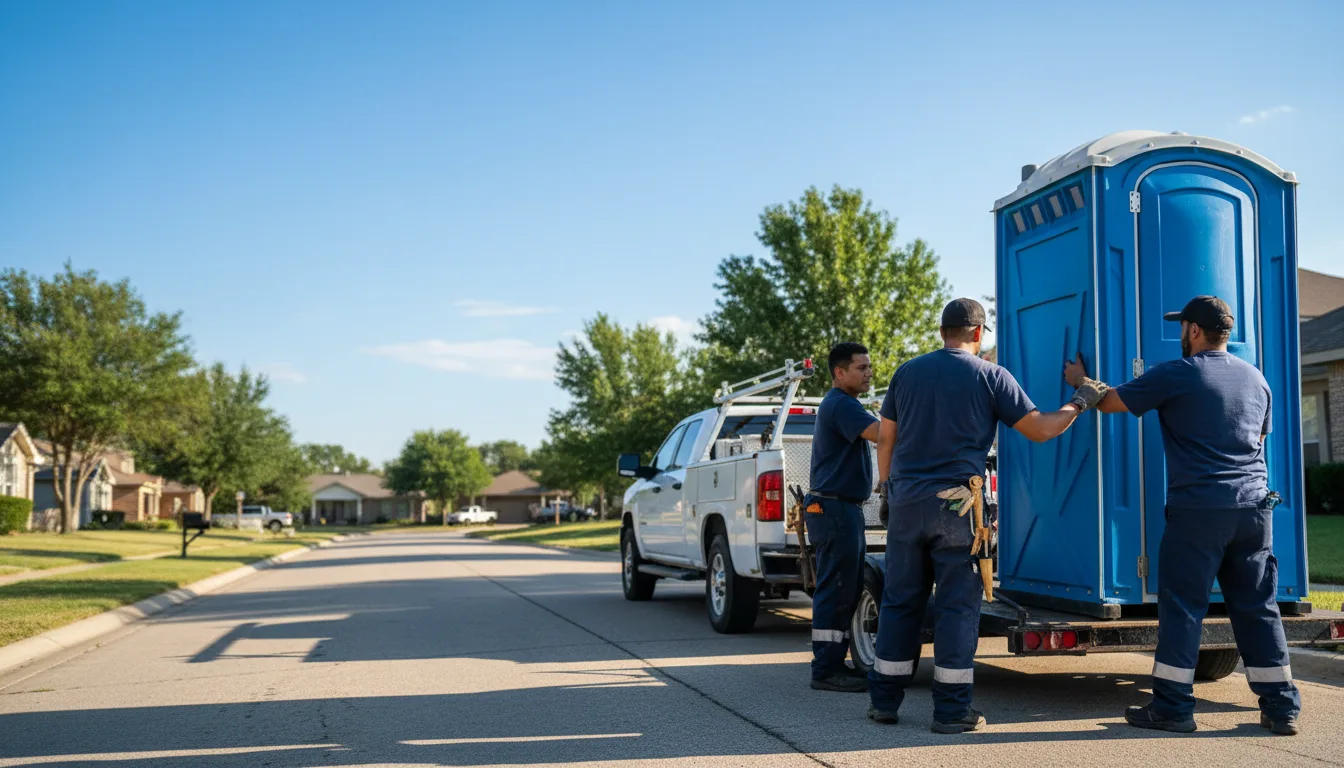 Portable Toilet Rental in Haltom City, TX near me